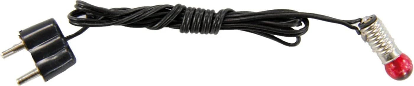 FADEDA Krippen-Zubehör Birnchen mit Kabel E10 Rot - Bild 2