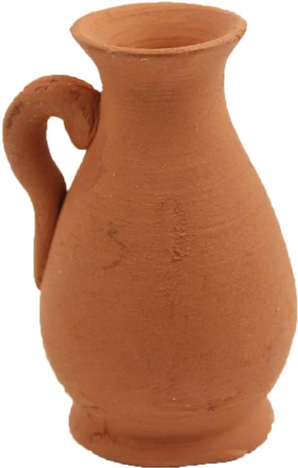 FADEDA Terracotta Karaffe für Weihnachtskrippe - Bild 2