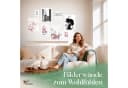 ARTFAVES Bilder-Collage Poster Set Coco I 5-tlg. Wandbilder Rosa Bild 1