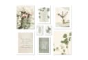 ARTFAVES Bilder-Collage Poster Set Eucalyptus 8-tlg. Grün/Beige Modern Bild 2