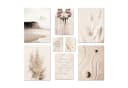 ARTFAVES Bilder-Collage Poster Set Beige Dreams 8-tlg. Strand Wandbilder Bild 2