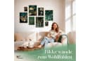 ARTFAVES Poster Set Gold Plant Harmony 8-tlg. Wandbilder Modern Grün/Gold Bild 3