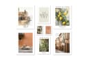 ARTFAVES Poster Set La Dolce Vita Italy 8-tlg. Wandbilder Modern Beige Grün Bild 2