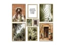 ARTFAVES Poster Set Botanical Dreams 8-tlg. Boho Wandbilder Grün/Terracotta Bild 1