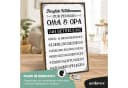 ARTFAVES Holzbild Spruch PenSION OMA und OPA Dekoschild Bild 1