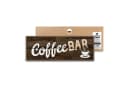 ARTFAVES Holzbild Schild mit Spruch Coffee Bar - Kaffee, Espresso Bild 2