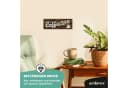 ARTFAVES Holzbild Schild mit Spruch Coffee Bar - Kaffee, Espresso Bild 3