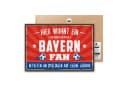 ARTFAVES Holzbild Schild Bayern Fan Spruch Wanddeko MDF Bild 2