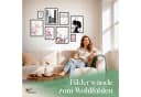 ARTFAVES Bilder-Collage Poster Set Coco I 6-teilig Rosa Wandbilder Bild 1