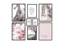 ARTFAVES Bilder-Collage Poster Set Spring In Paris 8-tlg. Rosa Bild 2