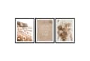 ARTFAVES Bilder-Collage Poster Set Boho Summer Trio 3-teilig Beige/Braun Bild 2