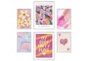 ARTFAVES Poster Set Abstract Dopamine Art 6-teilig Bunt Modern Bild 1