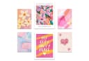 ARTFAVES Poster Set Abstract Dopamine Art 6-teilig Bunt Modern Bild 2
