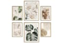 ARTFAVES Poster Set Beige Green Calmness 6-tlg. Wandbilder Collage Bild 2