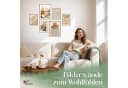 ARTFAVES Poster Set Abstract Boho 6-teilig Wandbilder Beige Terracotta Bild 1
