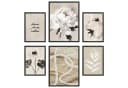 ARTFAVES Poster Set Beige Black Elegance 6-tlg. Wandbilder modern Bild 2