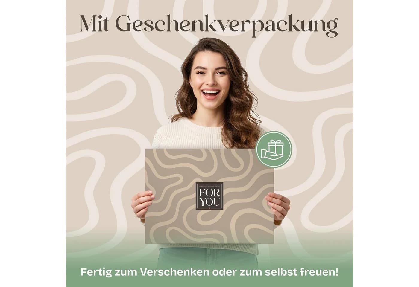 ARTFAVES Bilder-Collage Poster Set Beige Green Calmness 6-teilig - Bild 4