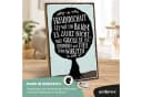 ARTFAVES Holzbild Schild mit Spruch Freundschaft ist wie ein Baum Bild 1