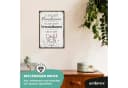 ARTFAVES Holzbild Schild mit Spruch ES GIBT GUTE FREUNDINNEN … UND DICH Freundschaft Bild 3
