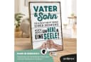 ARTFAVES Holzbild Spruch VATER & SOHN Dekoschild Bild 1