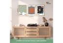 ARTFAVES Bilder-Collage Poster Set - Bauhaus Geometrie 2 - 3 Stk. Modern Bild 4