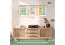ARTFAVES Poster Set Flower Market Trio 1 Bunt Modern 3-teilig Bild 5