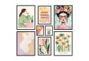 ARTFAVES Bilder-Collage Poster Set 8-tlg. Abstract Art Galerie Bunt Modern Bild 2