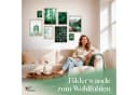 ARTFAVES Bilder-Collage Poster Set Petrol Nature 8 Stk Bild 3