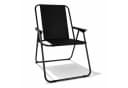 Mojawo Klappstuhl Campingstuhl Schwarz Metall Bild 2
