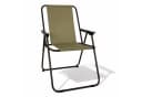 Mojawo Klappstuhl Campingstuhl Anglerstuhl Stoff Oxfort Metall Olivegrün Bild 2