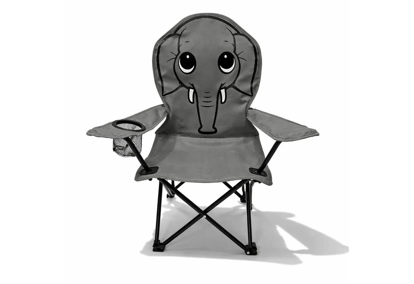 Mojawo Klappstuhl Kinder Anglersessel Dunkelgrau Elefant - Bild 2