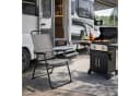 INDA-Exclusiv Klappstuhl Aluminium Grau meliert Campingstuhl Bild 1