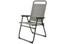 INDA-Exclusiv Klappstuhl Aluminium Grau meliert Campingstuhl Bild 2