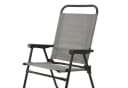 INDA-Exclusiv Klappstuhl Aluminium Grau meliert Campingstuhl Bild 4