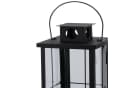 Mojawo Laterne 2tlg Metall XXL Laternen Set Schwarz Gartenlaterne Windlicht Bild 3