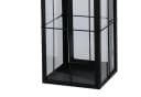 Mojawo Laterne 2tlg Metall XXL Laternen Set Schwarz Gartenlaterne Windlicht Bild 4