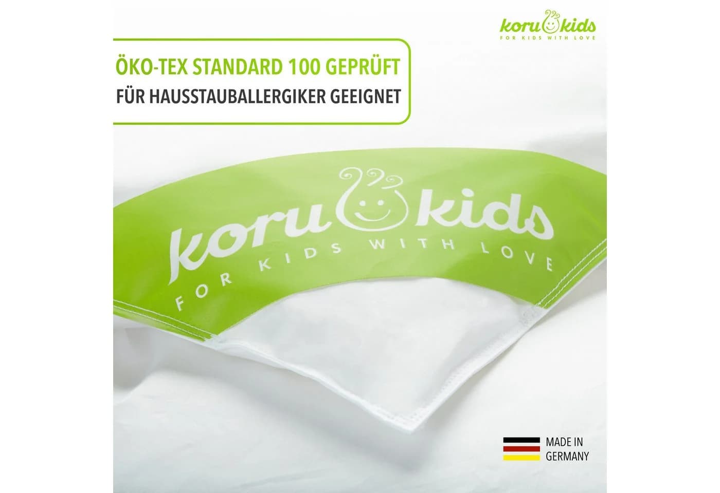 Koru Kids Kinderbettdecken-Set Daunen Premium Made in Germany - Bild 3