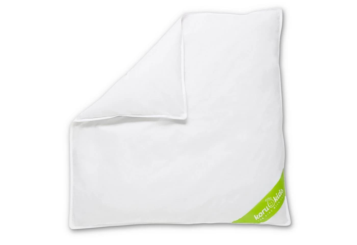 Koru Kids Babybettdecke 80x80 cm Daunen Federn Weiss - Bild 2