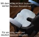 VITALWORXX Orthopädisches Steißbeinkissen Memory-Foam Ergonomisch Bild 1