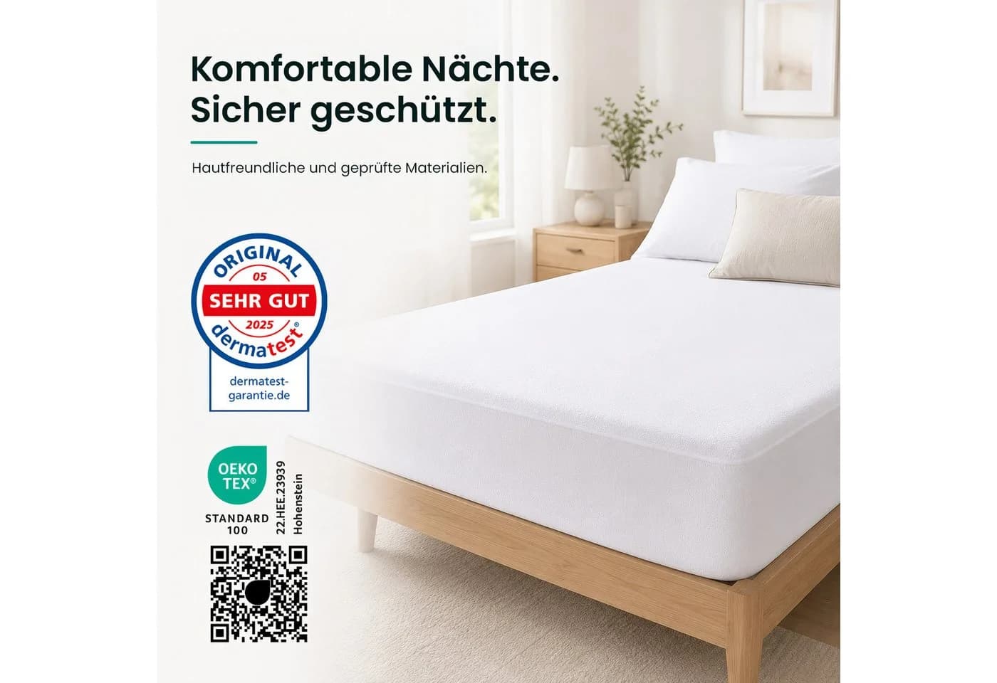 Gentle North Wasserdichter Matratzenschoner atmungsaktiv - Bild 5