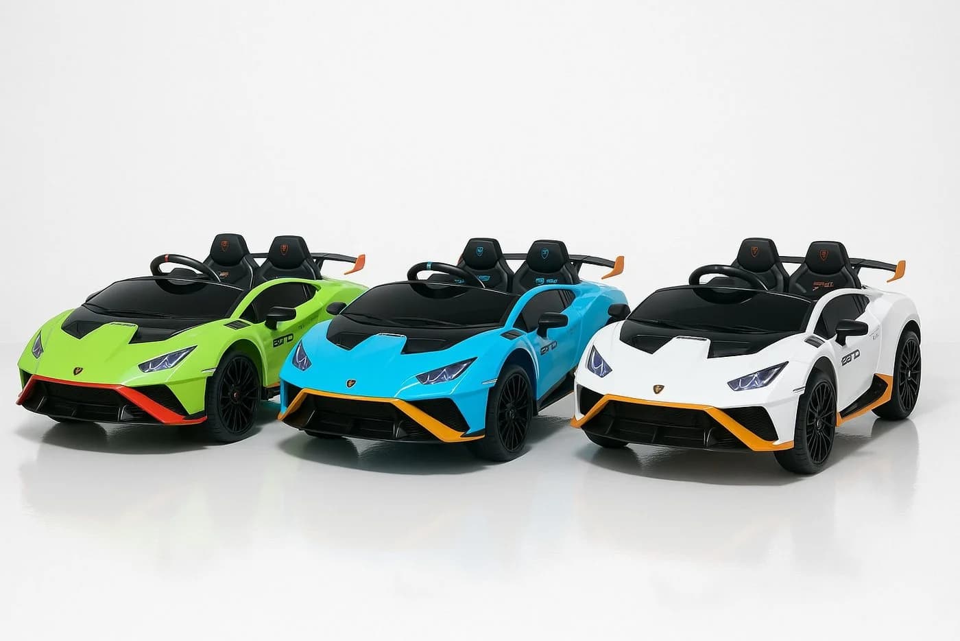 Smarty Elektro-Kinderauto Lamborghini Huracan STO Grün 12V