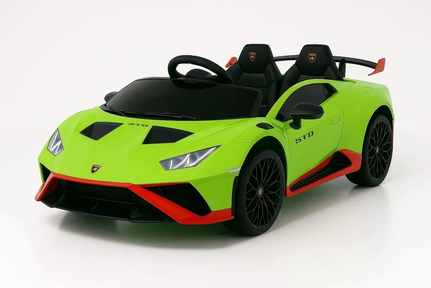 Smarty Elektro-Kinderauto Lamborghini Huracan STO Grün 12V - Bild 2