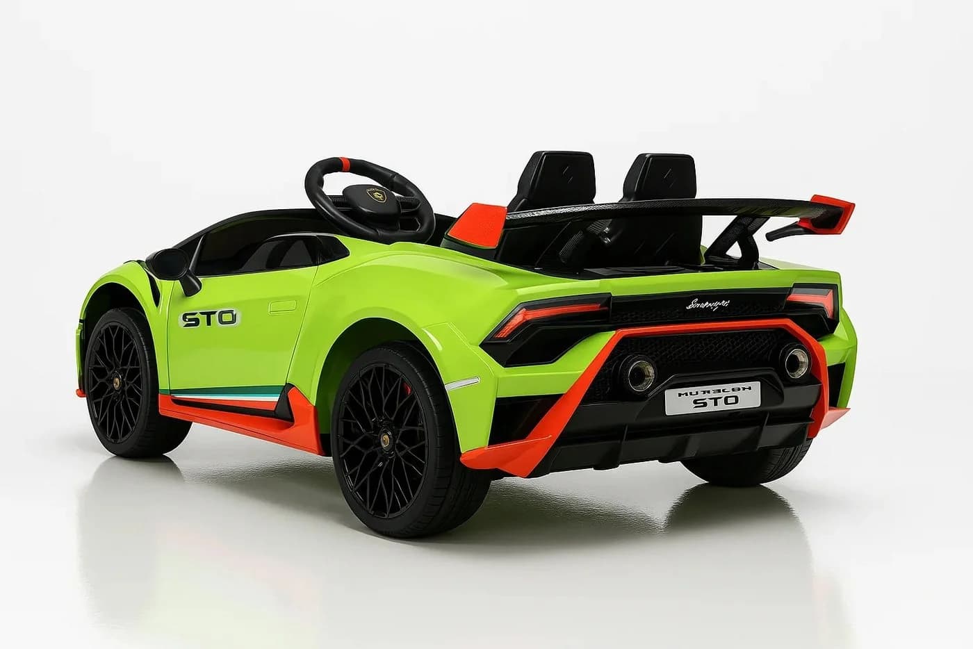 Smarty Elektro-Kinderauto Lamborghini Huracan STO Grün 12V - Bild 4