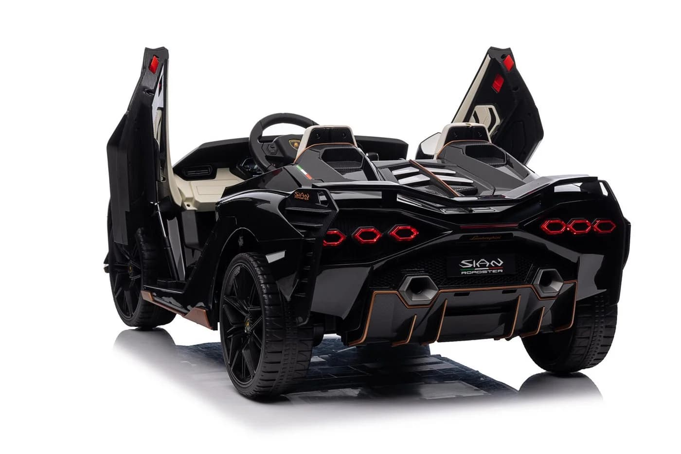 Smarty Elektro-Kinderauto Lamborghini SIAN 4x75W 24V/9Ah - Bild 4