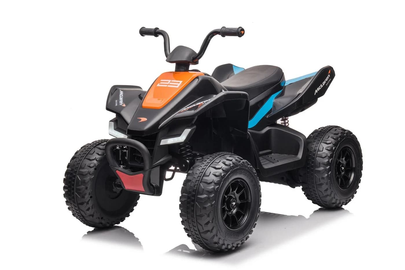 Smarty Elektro-Kinderauto ATV McLaren Racing MCL35 Schwarz Allrad - Bild 2