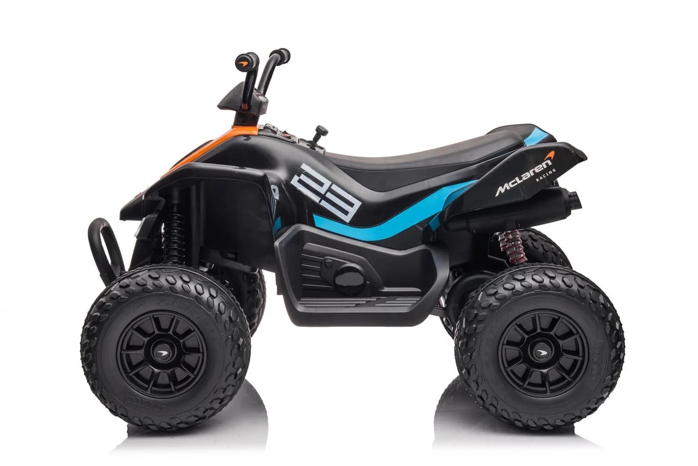 Smarty Elektro-Kinderauto ATV McLaren Racing MCL35 Schwarz Allrad - Bild 3