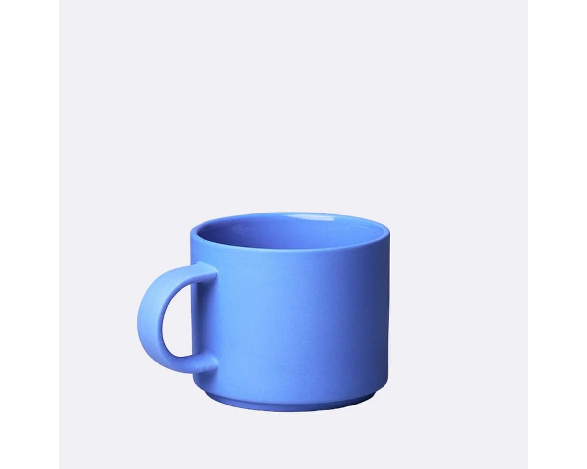 chic.mic Tasse GOOD MOOD Kollektion Blau Porzellan - Bild 2