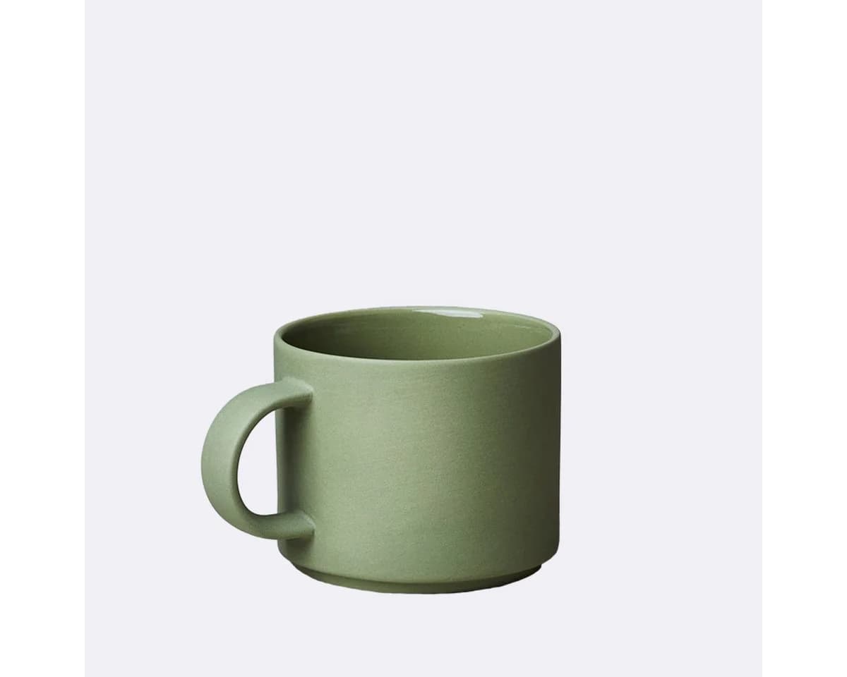 chic.mic Tasse GOOD MOOD Kollektion Grün Durchgefärbtes Porzellan - Bild 2