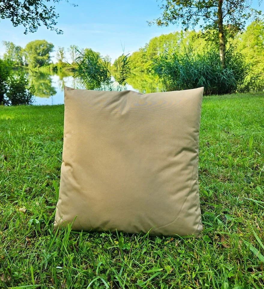 JACK Dekokissen 40x40cm Outdoor Lounge Kissen Taupe Polyester