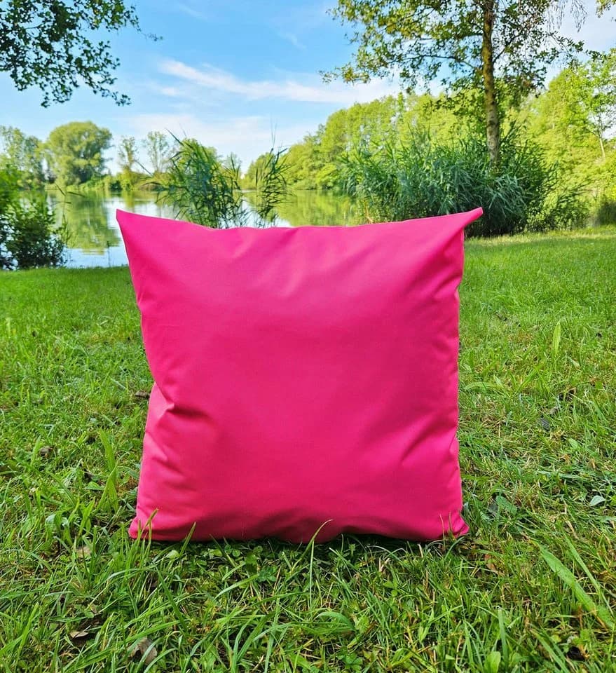 JACK Dekokissen 40x40cm Outdoor Lounge Rosa Wasserabweisend